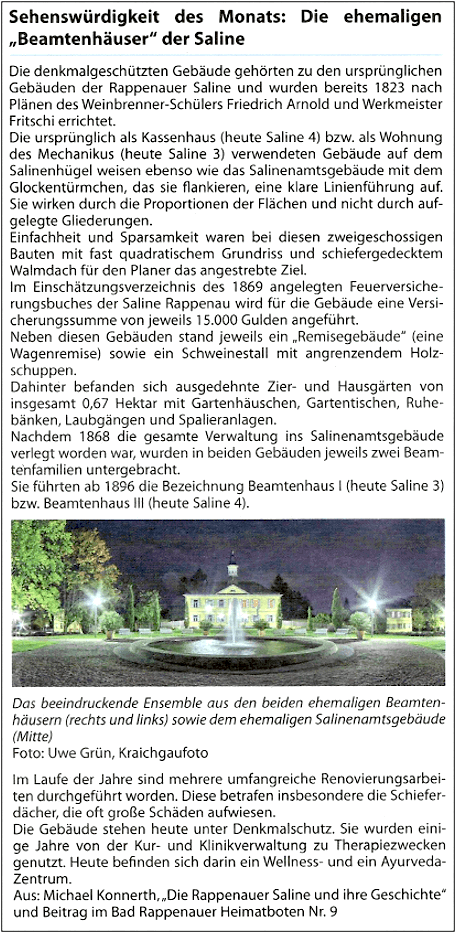 200 Jahre Soleförderung in Bad Rappenau